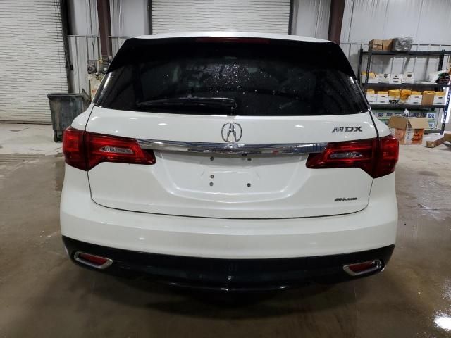 2016 Acura MDX Technology