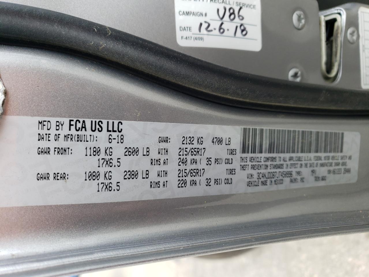 2018 Jeep Compass Trailhawk