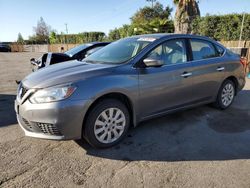 Salvage cars for sale from Copart San Martin, CA: 2016 Nissan Sentra S