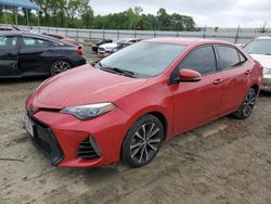 Toyota salvage cars for sale: 2017 Toyota Corolla L