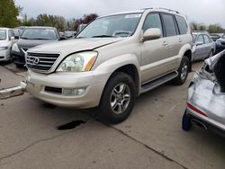 Salvage cars for sale from Copart Woodburn, OR: 2008 Lexus GX 470