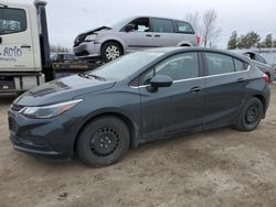 Vehiculos salvage en venta de Copart Bowmanville, ON: 2018 Chevrolet Cruze LT