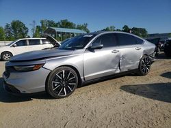 Salvage cars for sale from Copart Spartanburg, SC: 2024 Honda Accord Touring Hybrid