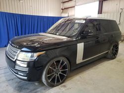 Land Rover salvage cars for sale: 2016 Land Rover Range Rover HSE