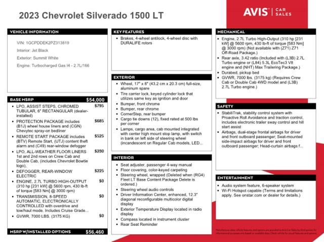 2023 Chevrolet Silverado K1500 LT