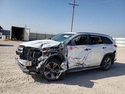 2017 Toyota Highlander Limited en venta en Andrews, TX