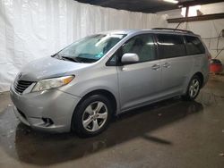 Toyota Sienna le salvage cars for sale: 2012 Toyota Sienna LE