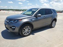 Land Rover Discovery salvage cars for sale: 2016 Land Rover Discovery Sport HSE