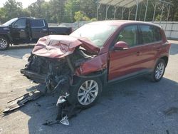 Salvage cars for sale from Copart Gaston, SC: 2014 Volkswagen Tiguan S