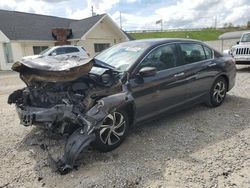 Honda Accord LX salvage cars for sale: 2016 Honda Accord LX