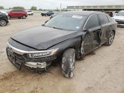 Honda Accord salvage cars for sale: 2018 Honda Accord EXL