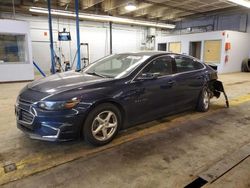 Salvage cars for sale from Copart Wheeling, IL: 2016 Chevrolet Malibu LS
