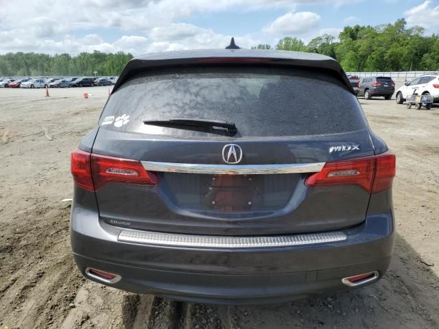 2016 Acura MDX Technology