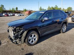 Salvage cars for sale from Copart Gaston, SC: 2021 Toyota Rav4 XLE