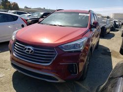 Hyundai Santa fe salvage cars for sale: 2017 Hyundai Santa FE SE