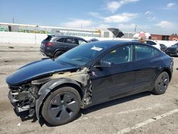 Tesla Vehiculos salvage en venta: 2022 Tesla Model 3