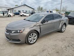 Salvage cars for sale from Copart Pekin, IL: 2017 Chevrolet Impala LT