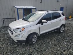 Vehiculos salvage en venta de Copart Mebane, NC: 2021 Ford Ecosport SE