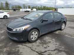 KIA Forte lx salvage cars for sale: 2017 KIA Forte LX