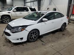 Ford Focus sel salvage cars for sale: 2017 Ford Focus SEL