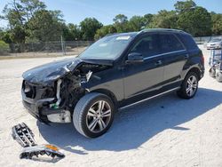 Salvage cars for sale from Copart Fort Pierce, FL: 2015 Mercedes-Benz ML 350
