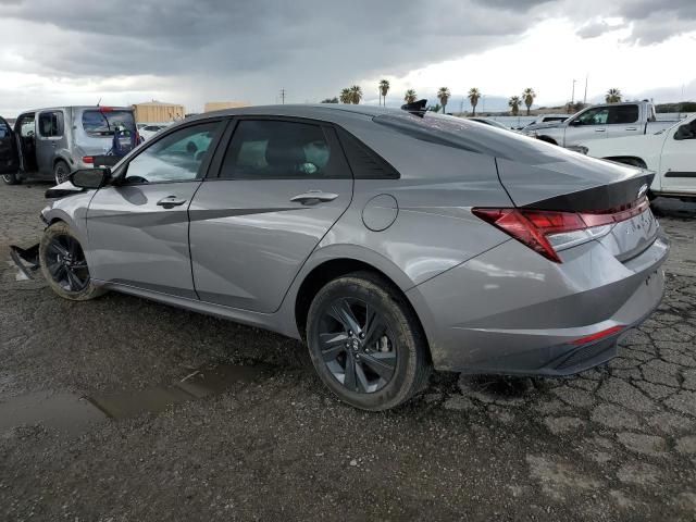 2022 Hyundai Elantra Blue