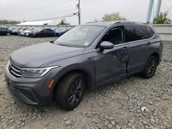 Salvage cars for sale from Copart Windsor, NJ: 2022 Volkswagen Tiguan SE