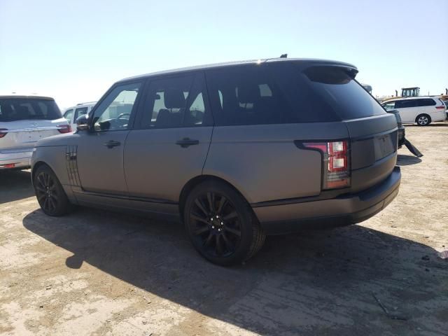 2016 Land Rover Range Rover Supercharged