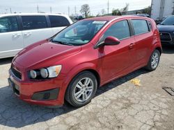 Chevrolet Sonic salvage cars for sale: 2012 Chevrolet Sonic LS