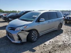 Toyota Sienna xle salvage cars for sale: 2019 Toyota Sienna XLE