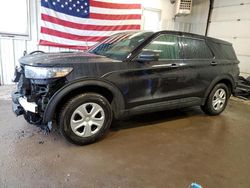 Salvage cars for sale from Copart Lyman, ME: 2020 Ford Explorer Police Interceptor