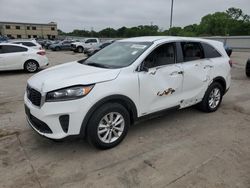 KIA Vehiculos salvage en venta: 2019 KIA Sorento LX