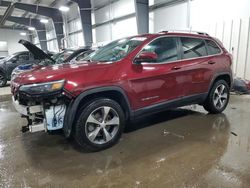 Jeep Grand Cherokee Vehiculos salvage en venta: 2019 Jeep Cherokee Limited