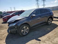 Salvage cars for sale from Copart Elgin, IL: 2016 Acura RDX Advance