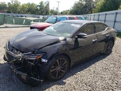 Salvage cars for sale from Copart Riverview, FL: 2020 Nissan Maxima Platinum