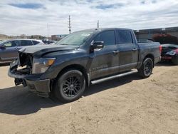 Salvage cars for sale from Copart Colorado Springs, CO: 2019 Nissan Titan SV