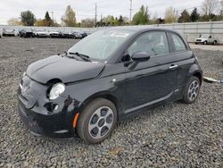 Fiat 500 Electric salvage cars for sale: 2017 Fiat 500 Electric