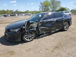 Acura salvage cars for sale: 2021 Acura TLX