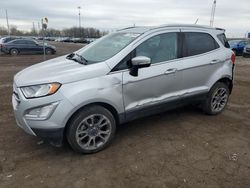 Ford Ecosport Titanium salvage cars for sale: 2018 Ford Ecosport Titanium