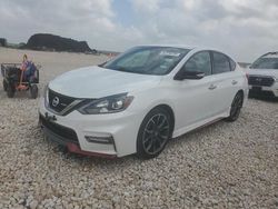 Nissan Sentra sr Turbo Vehiculos salvage en venta: 2017 Nissan Sentra SR Turbo