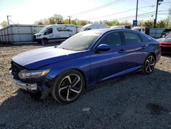 Salvage cars for sale from Copart Hillsborough, NJ: 2020 Honda Accord Sport