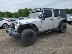 Jeep Wrangler Unlimited Sport salvage cars for sale: 2010 Jeep Wrangler Unlimited Sport