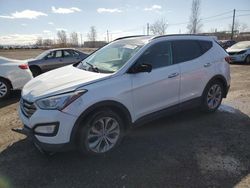 Salvage cars for sale from Copart Montreal Est, QC: 2015 Hyundai Santa FE Sport