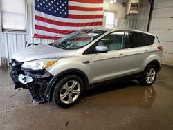 Salvage cars for sale from Copart Lyman, ME: 2014 Ford Escape SE