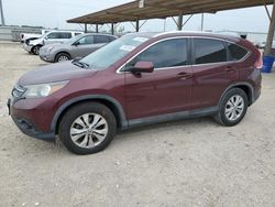 Salvage cars for sale from Copart Temple, TX: 2012 Honda CR-V EXL