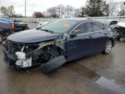 Salvage cars for sale from Copart Moraine, OH: 2018 Chevrolet Malibu LS