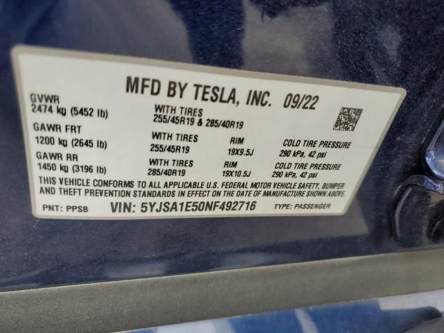 2022 Tesla Model S