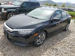 Honda salvage cars for sale: 2017 Honda Civic LX