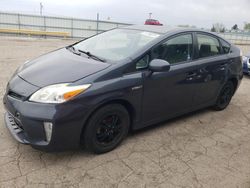 Salvage cars for sale from Copart Dyer, IN: 2012 Toyota Prius