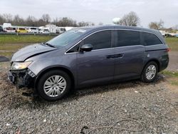 Honda salvage cars for sale: 2016 Honda Odyssey LX